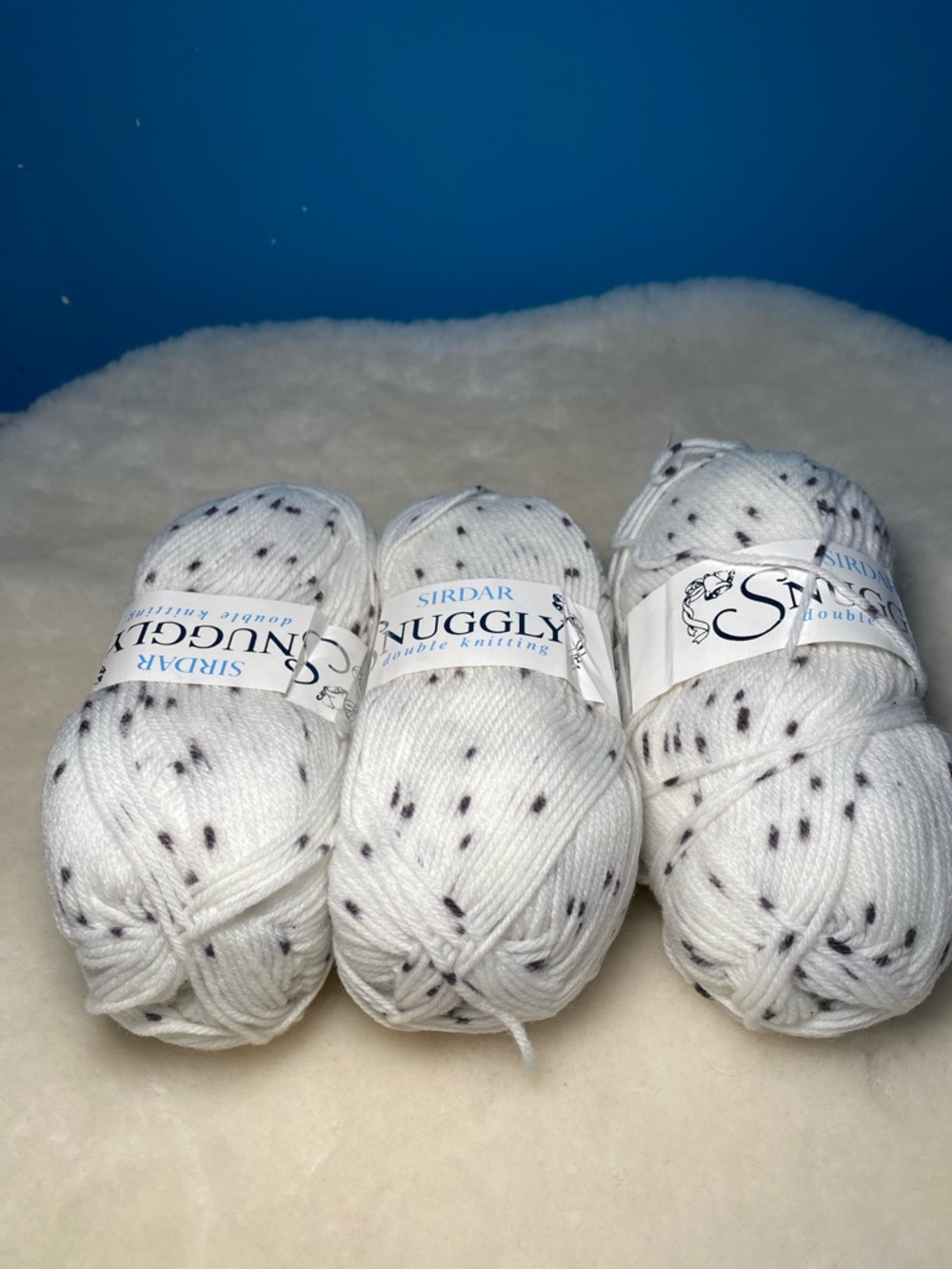 Lot of 3  Sirdar Snuggly Yarn